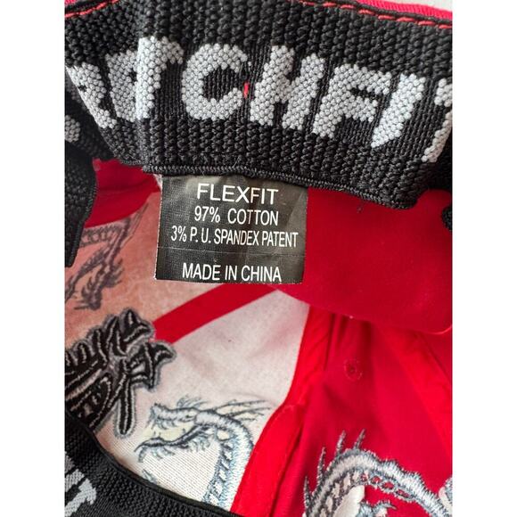 Red Dragon Embroidered Ballcap - Picture 7 of 7